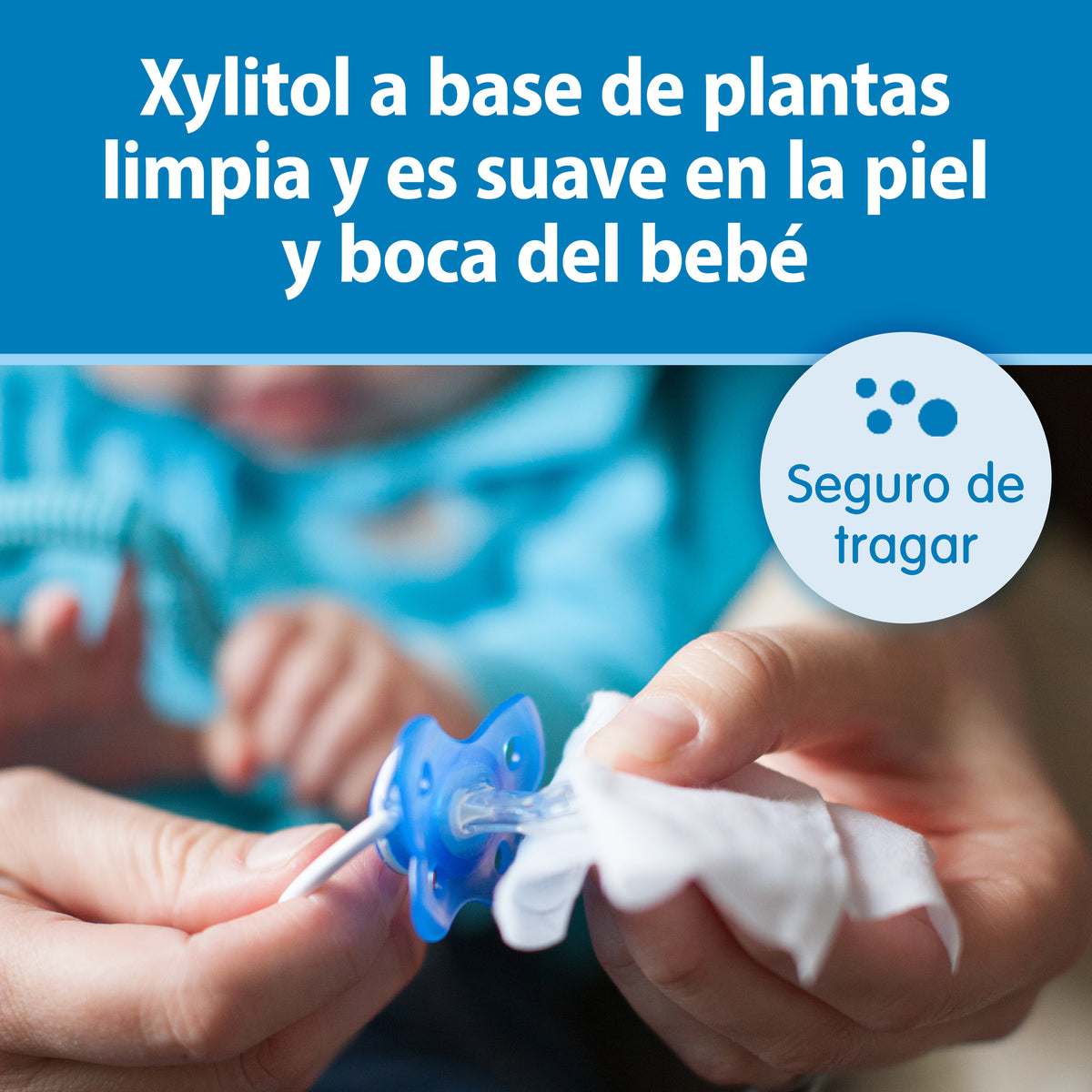 Toallitas de Limpieza para Mamadera y Chupetes - 40 unidades | Dr. Brown's