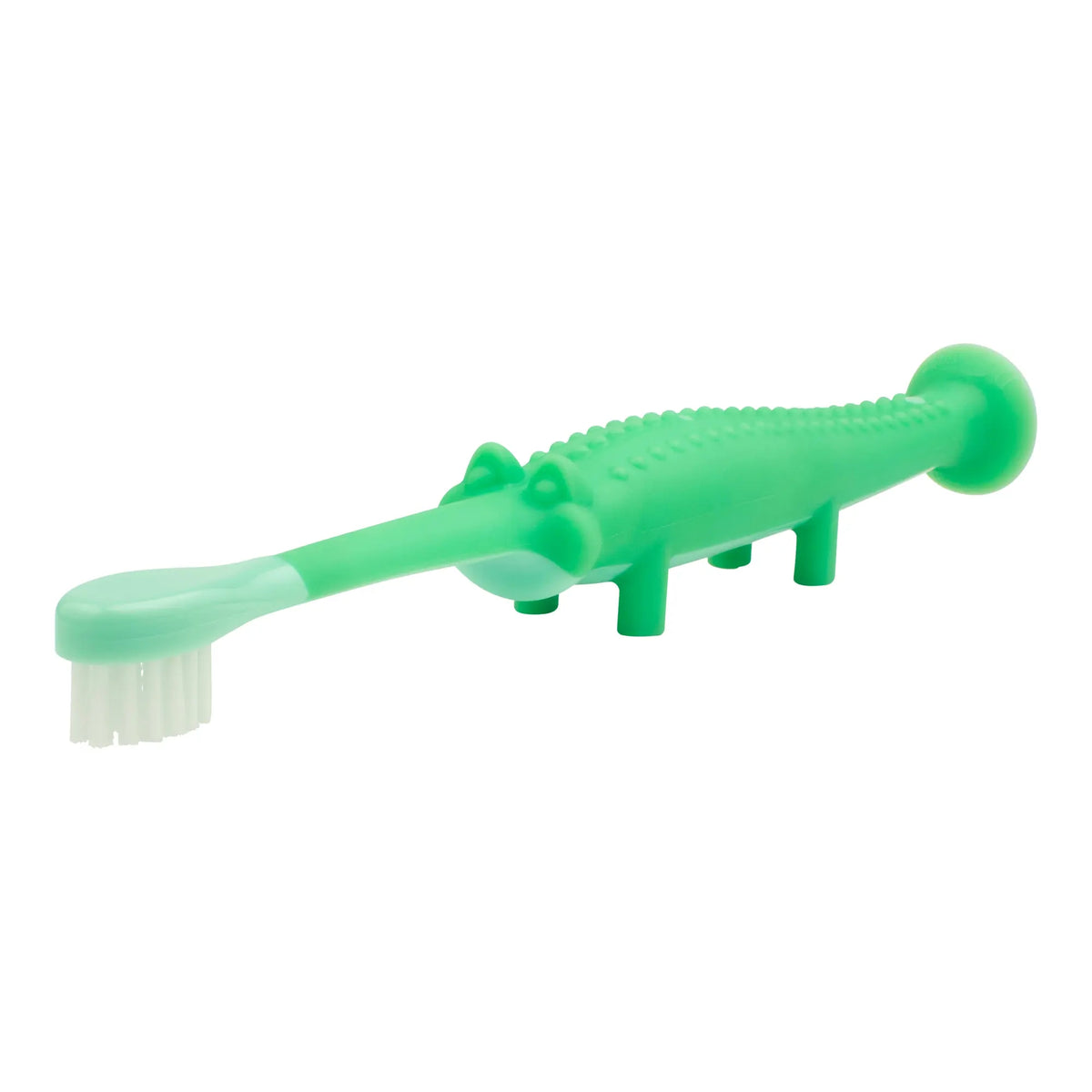 Cepillo de Dientes para Bebés y Niños (1-4 años) - Cocodrilo Verde | Dr. Brown's