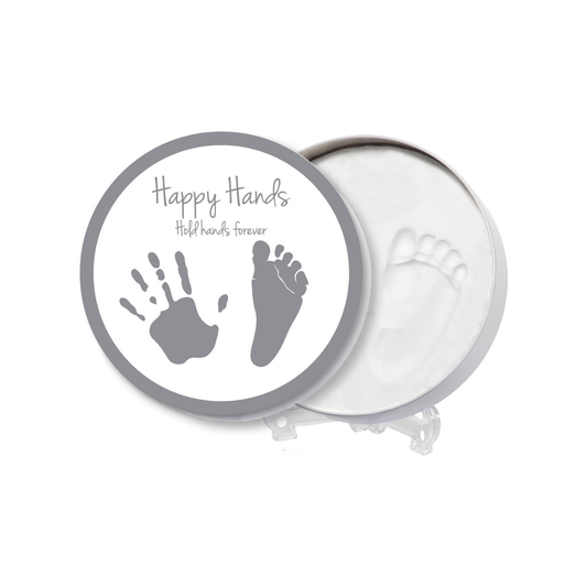 Lata Redonda Huellas Bebé | Happy Hands