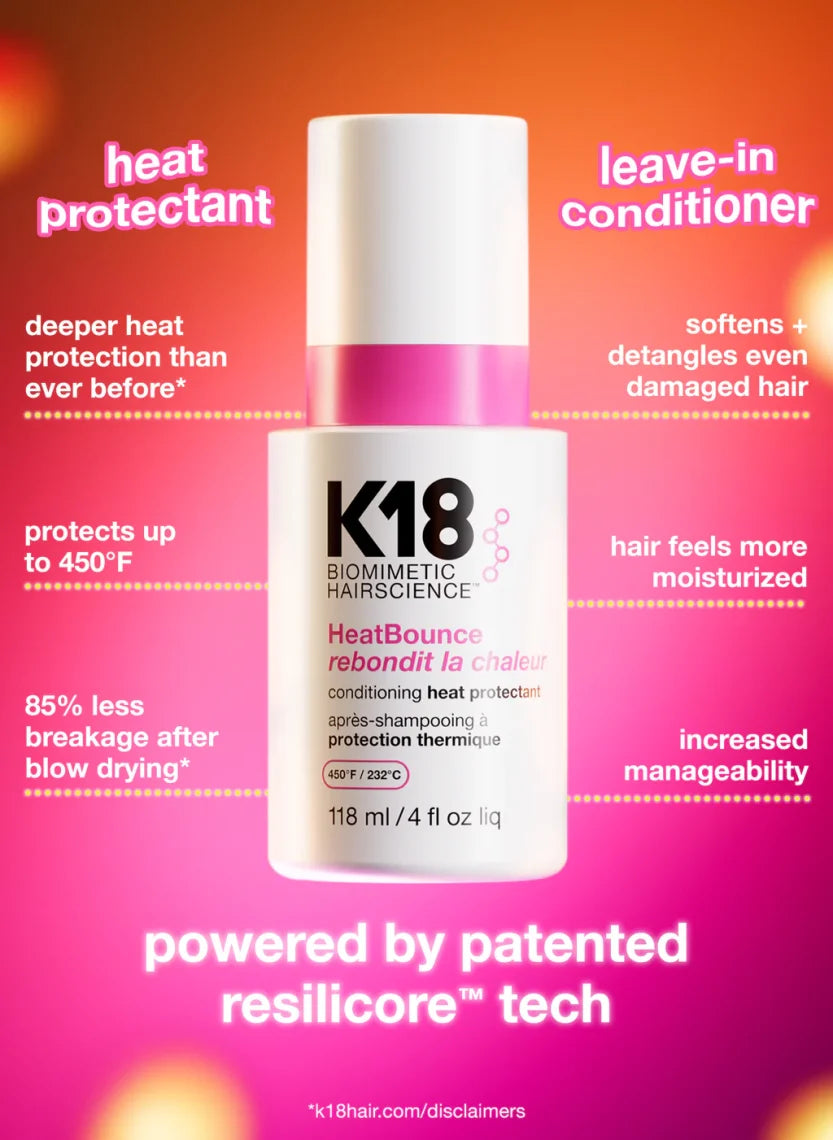K18 HeatBounce™ Conditioning Heat Protectant 118ml