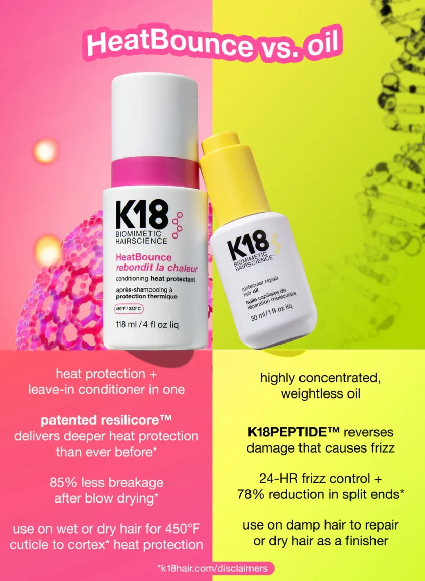 K18 HeatBounce™ Conditioning Heat Protectant 118ml