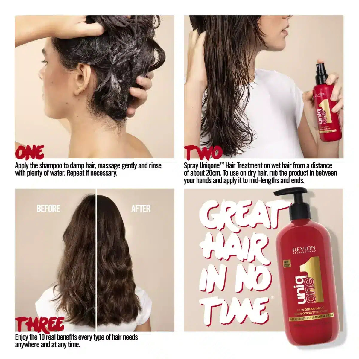 Revlon Uniq One All In One Shampoo 490ml