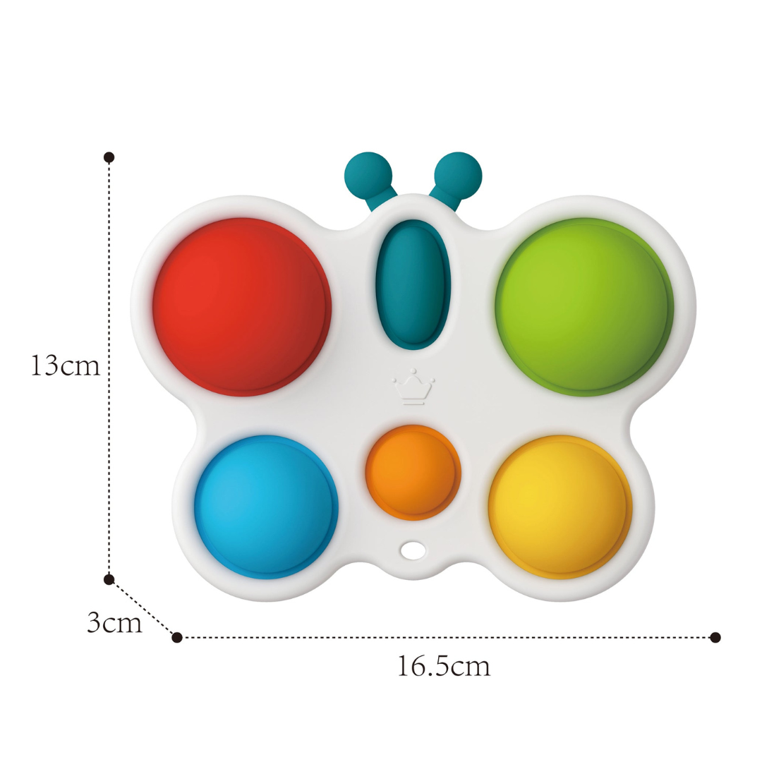 Tablero Apretable Silicona - Mariposa | Huanger