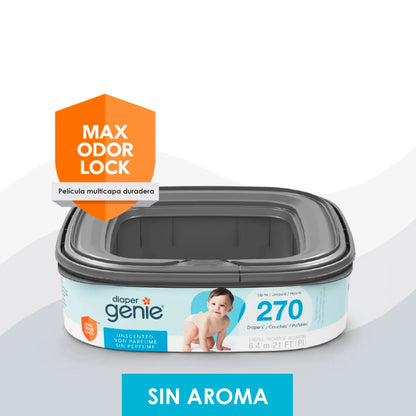 Bolsas de Repuesto para Contenedor de Pañales Diaper Genie - 270 Unidades | Diaper Genie