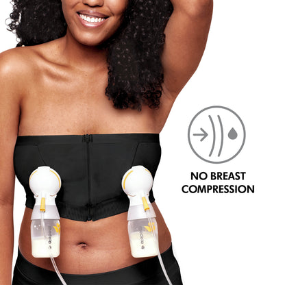 Top de Extracción Manos Libres™ - Negro | Medela