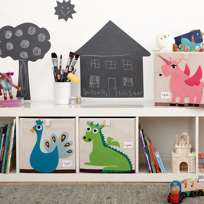 Caja Organizadora - Pavo Real | 3 Sprouts