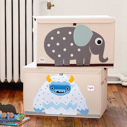Baúl para Juguetes Plegable - Yeti | 3 Sprouts