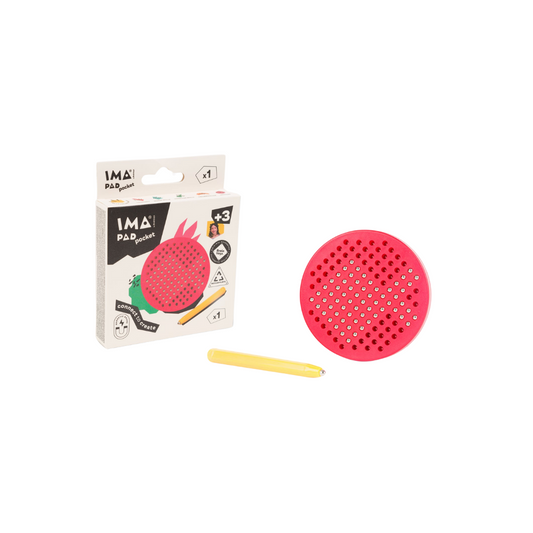 Imapad Pocket con Lápiz Magnético - Rojo | Imanix