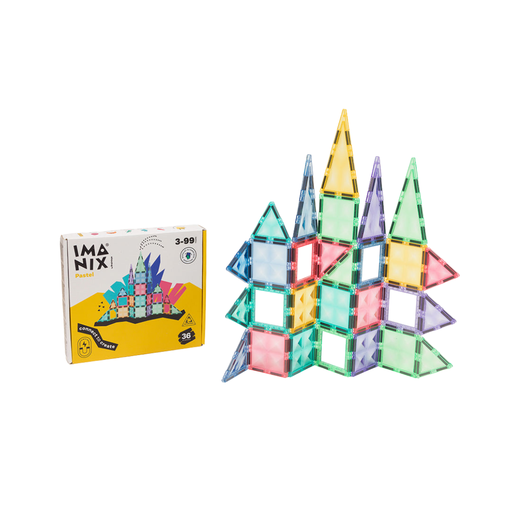 Imanix Pastel - 36 Piezas | Imanix