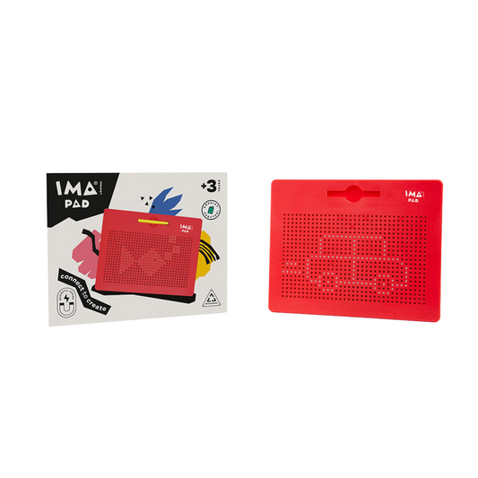 Imapad con Lápiz Magnético - Rojo | Imanix