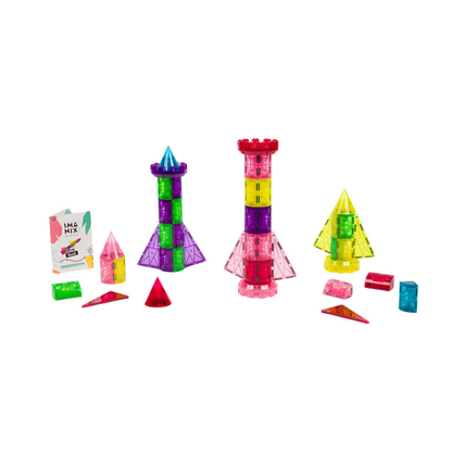Imanix Rocket Castle - 64 Piezas | Imanix