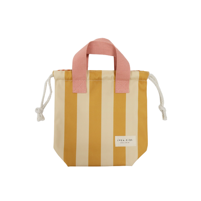 Snack Bag - Stripe Pink | Inka Kids