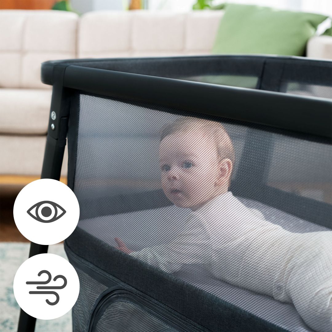 Cuna de Viaje Multifuncional 4 en 1 Sofi Plus - Grey | Kinderkraft