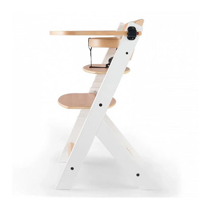 Silla de Comer Evolutiva Enock - Madera / Blanco | Kinderkraft