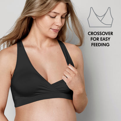 Sostén de Lactancia para Dormir Transpirable Keep Cool™ - Negro | Medela