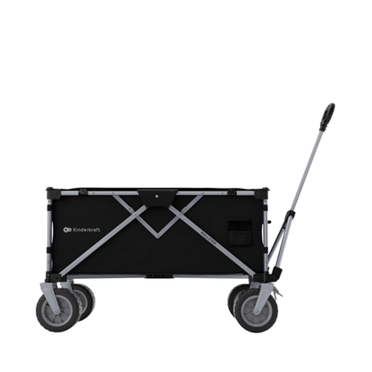 Carrito de transporte plegable Rollster - Black | Kinderkraft