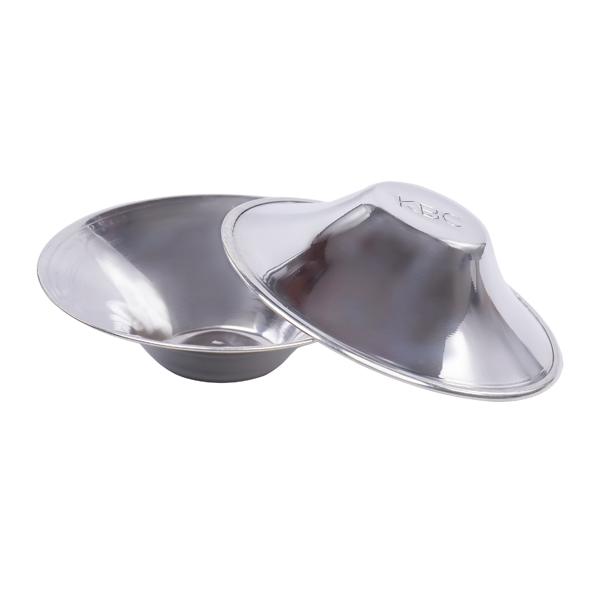 100% 999 Silver Breastfeeding Cups