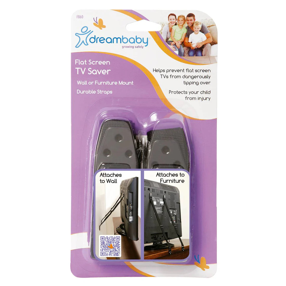 Protectores Anti-Caída de Televisor | Dreambaby