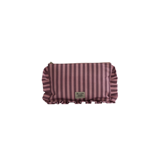 Estuche Canvas - Rayas Rosado | Lounge