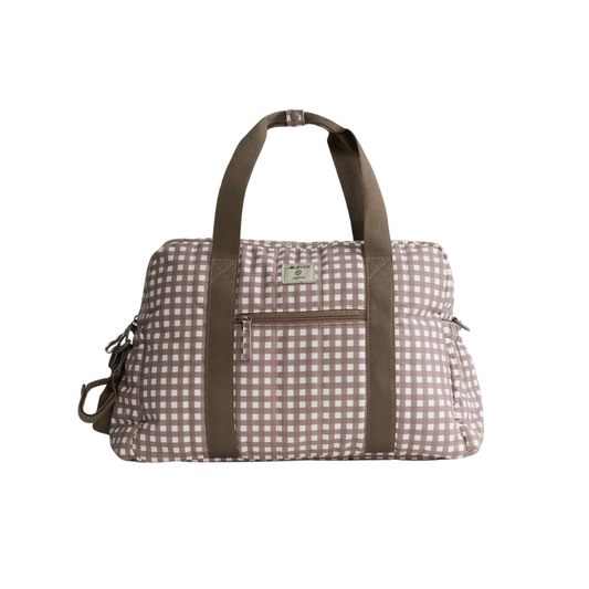 Bolso Maternal Print - Vichy Café | Lounge