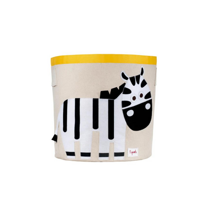 Canasto para Juguetes - Cebra | 3 Sprouts