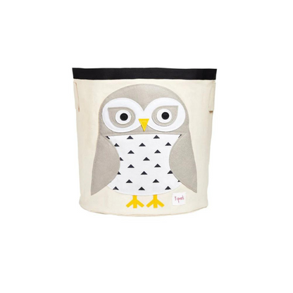 Canasto para Juguetes - Buho | 3 Sprouts