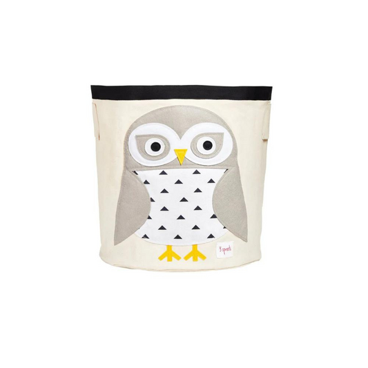 Canasto para Juguetes - Buho | 3 Sprouts