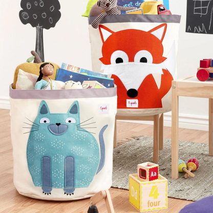 Canasto para Juguetes - Gato | 3 Sprouts