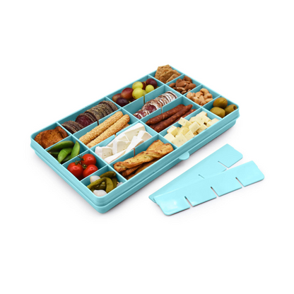 Caja Contenedora para Snacks XL  - Azul | Melii