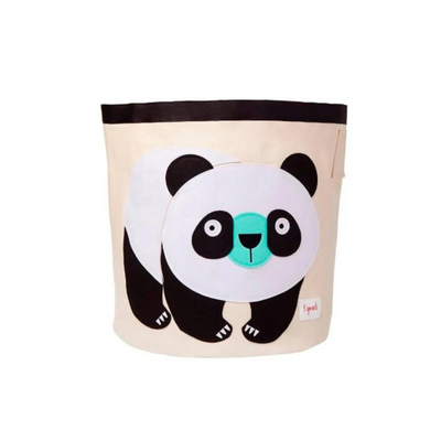Canasto para Juguetes - Panda | 3 Sprouts
