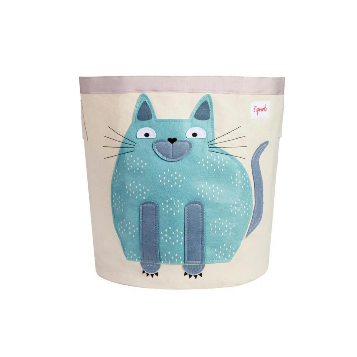 Canasto para Juguetes - Gato | 3 Sprouts