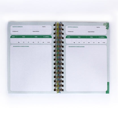 Cuaderno de Salud - Dinosaurios - 2da Edición | Mundo de Papel