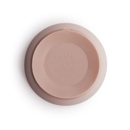 Plato de Silicona con Succión - Blush | Mushie