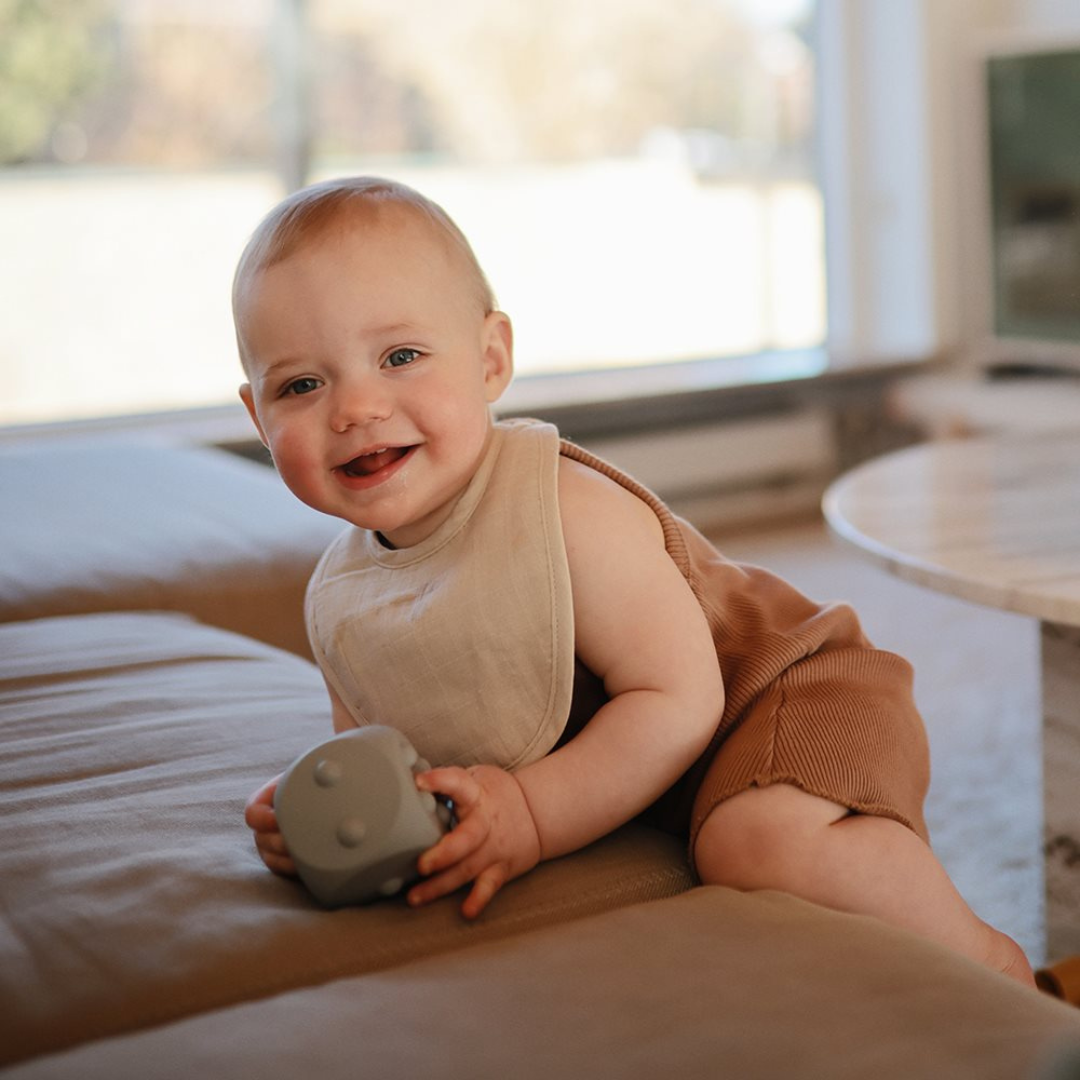 Pack 2 Baberos de Muselina - Roman Green / Fog | Mushie
