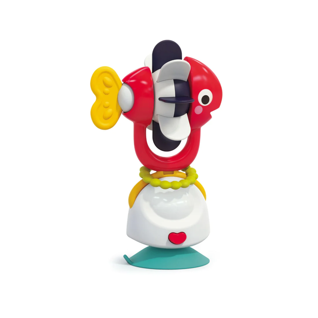Juguete con Succión y Cascabel - Pez | Hola Toys