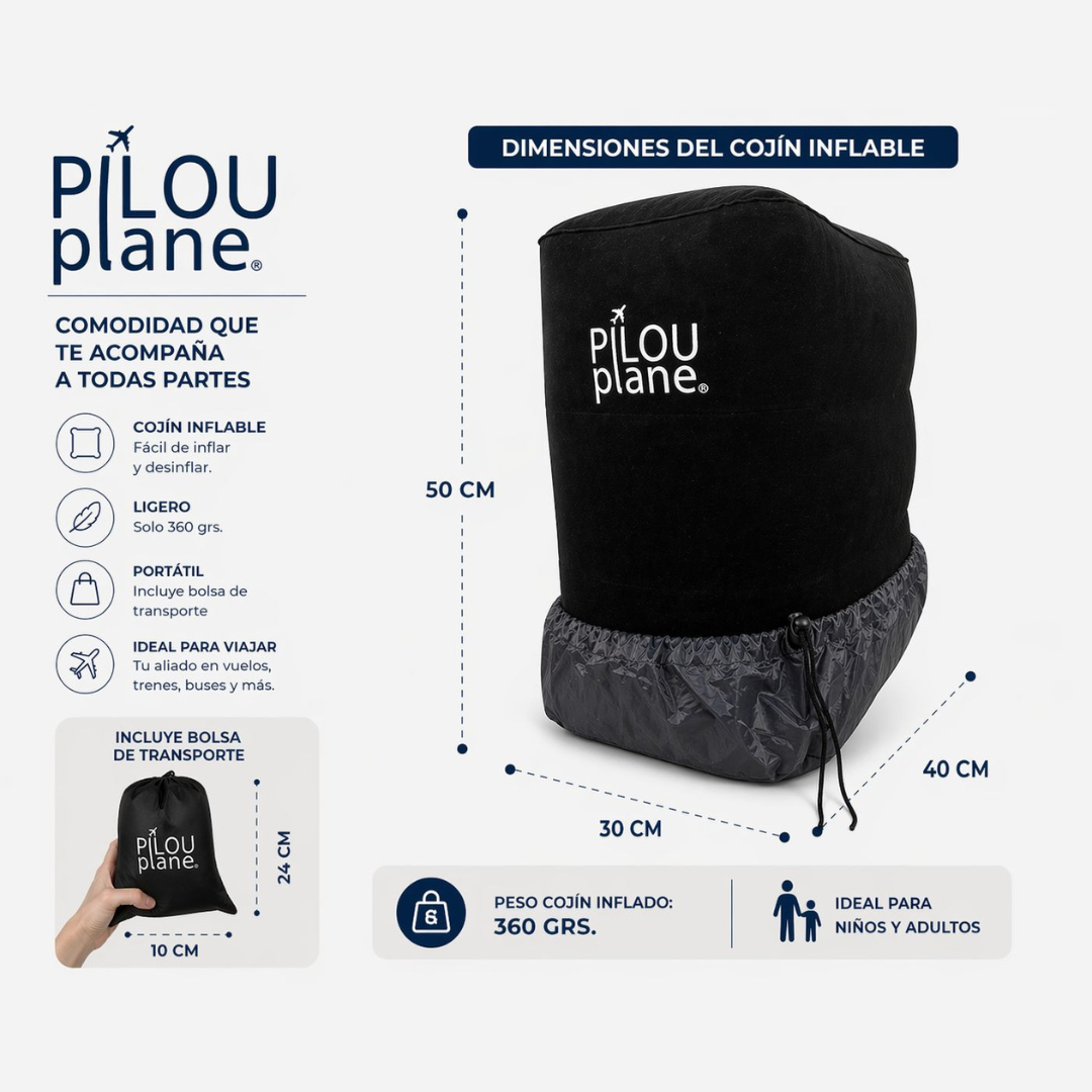 Inflatable Travel Pillow