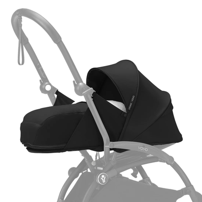 Coche Completo Stokke® YOYO³ – Chasis Negro + Asiento 6+ + Moisés - Negro | YOYO by Stokke
