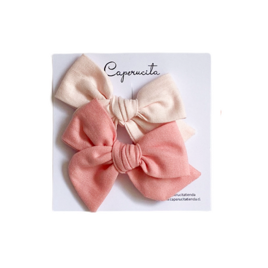 Set Margaritas Chicas - Rosa Claro y Oscuro | Caperucita