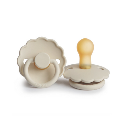 Chupete de Latex - Daisy - Cream | FRIGG