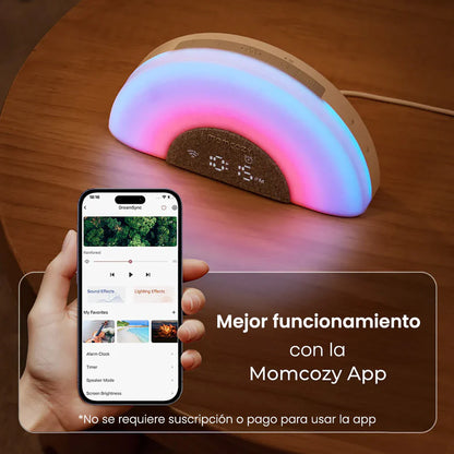 Máquina Ruido Blanco Arcoíris | MomCozy