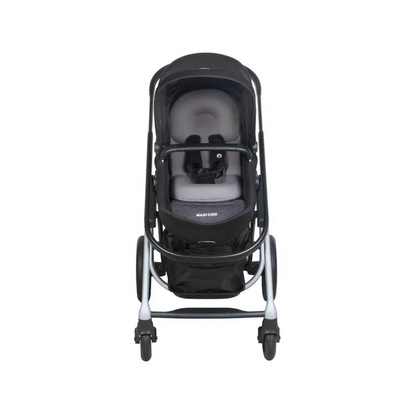 Travel System Coche de Paseo Lila + Silla Nido Mico Max - Black | Maxi Cosi