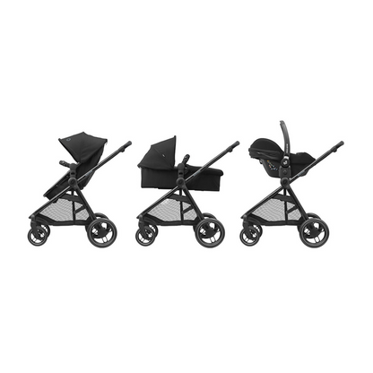 Coche Travel System Zelia 3 Essential - Black | Maxi Cosi