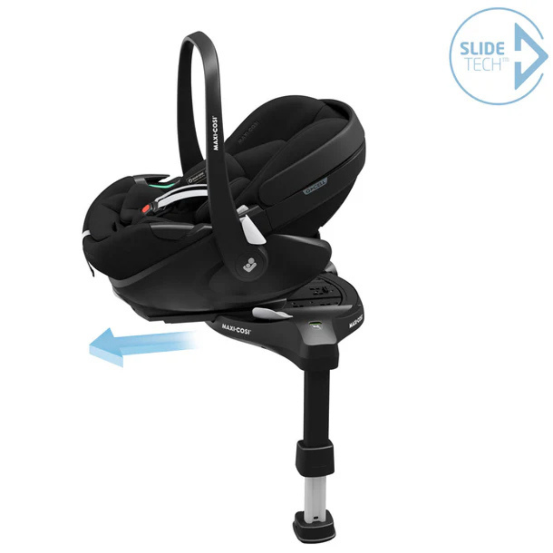 Silla Nido Pebble 360 Pro + Base FamilyFix 360 Pro SlideTech® | Maxi Cosi