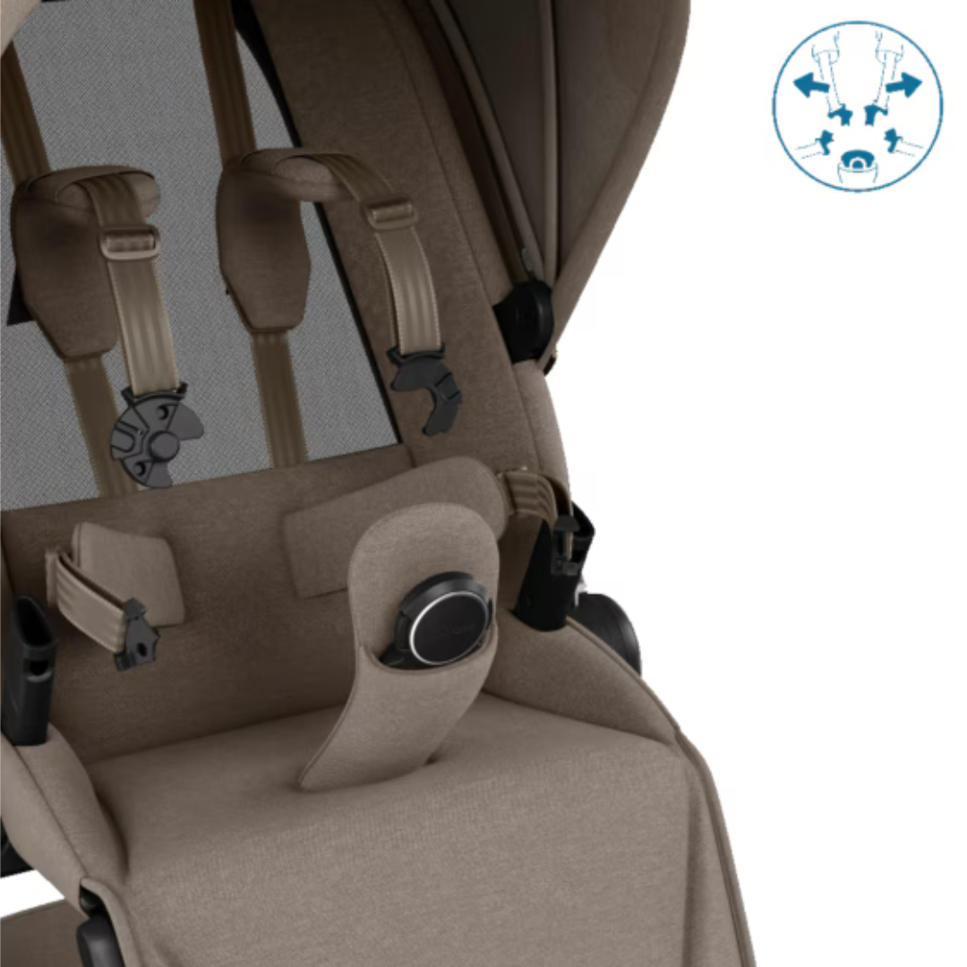 Coche de Paseo Fame - Twillic Truffle | Maxi Cosi