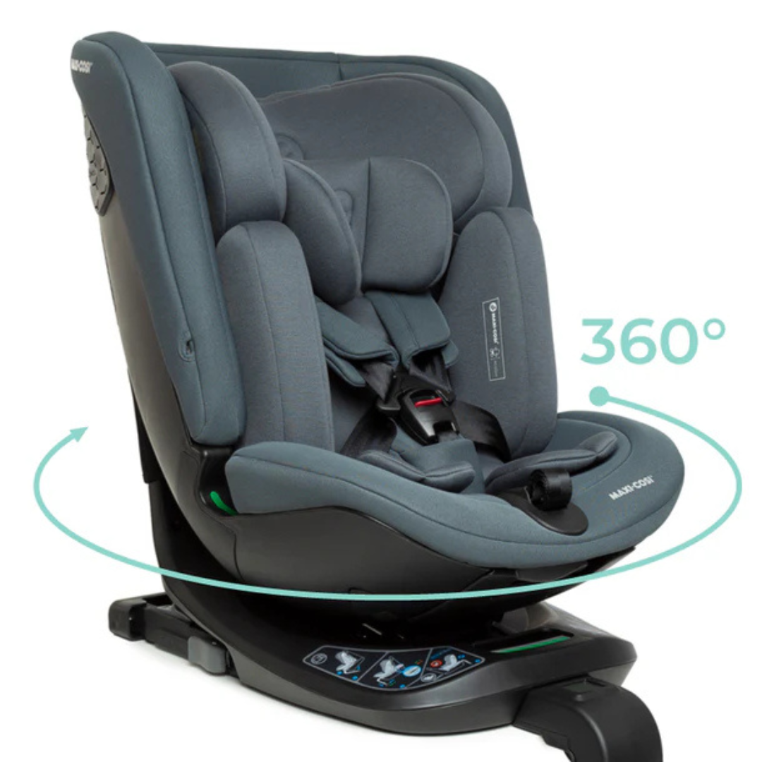 Silla de Auto Convertible Spinel 360° Plus O12 Authentic - Graphite | Maxi Cosi