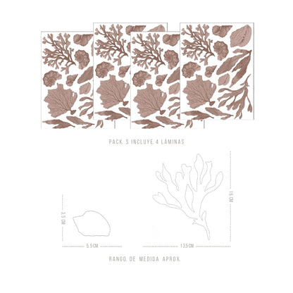 Stickers Decorativos Para Muros - Marino Beige | Murami