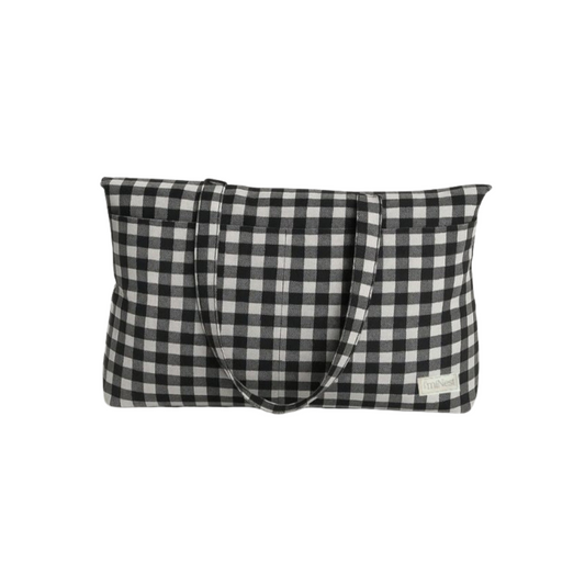 Bolso Maletín - Vichy Negro | miNest