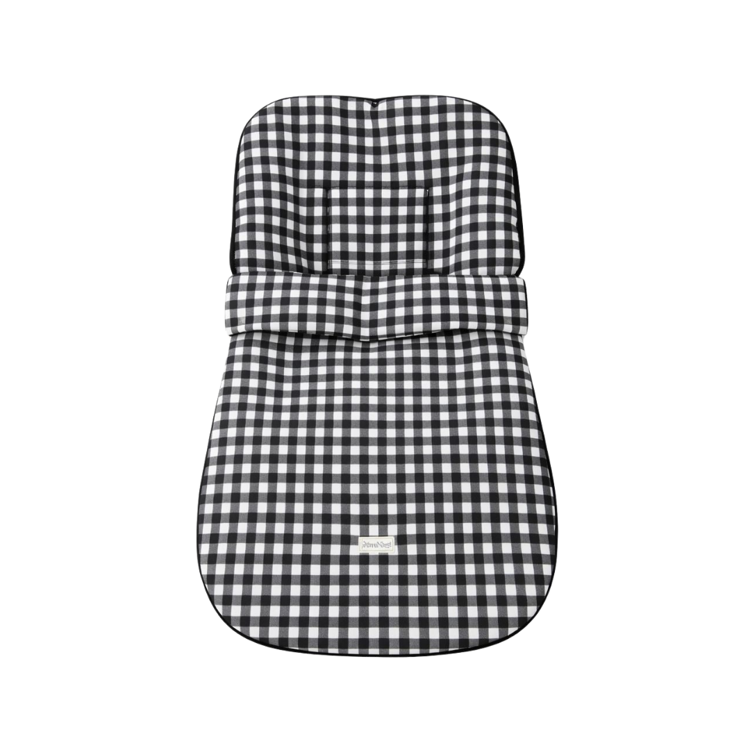 Saco para Coche - Vichy Negro | miNest