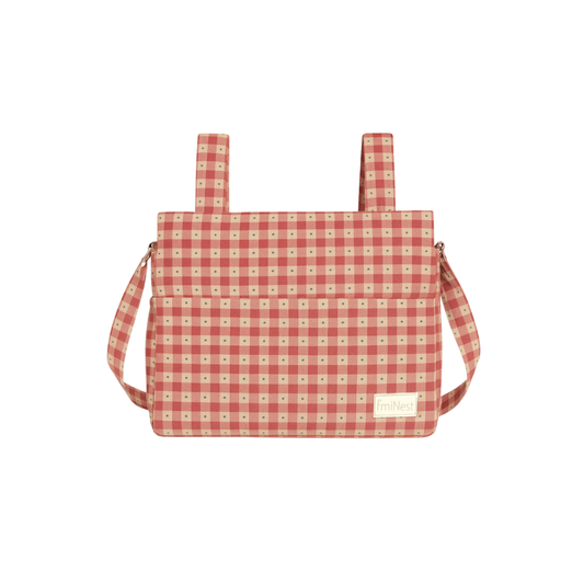 Bolso Clásico - Vichy Rojo | miNest