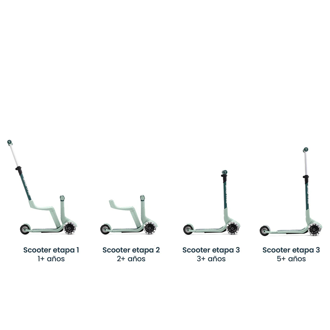 Xtend Mini- Ride 3 en 1 (1-9 años) - Sage Green | Smartrike